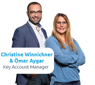Ömer Aygar & Christine Winnichner Key Account Manager